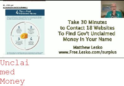nevada Treasury Unclaimed Money